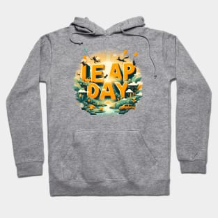 Leap Day - Vibrant Nature Hoodie